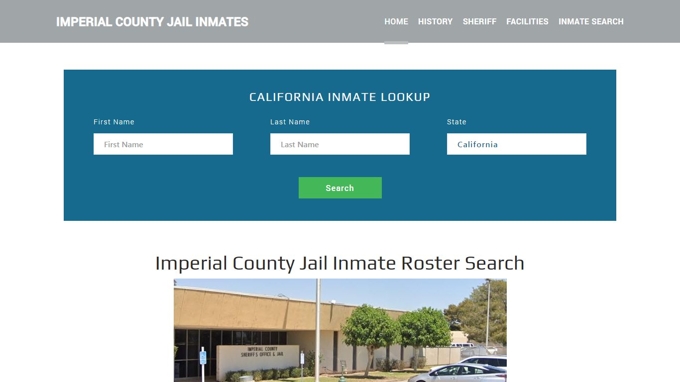 Imperial County Jail Inmate Roster Lookup, El Centro, CA